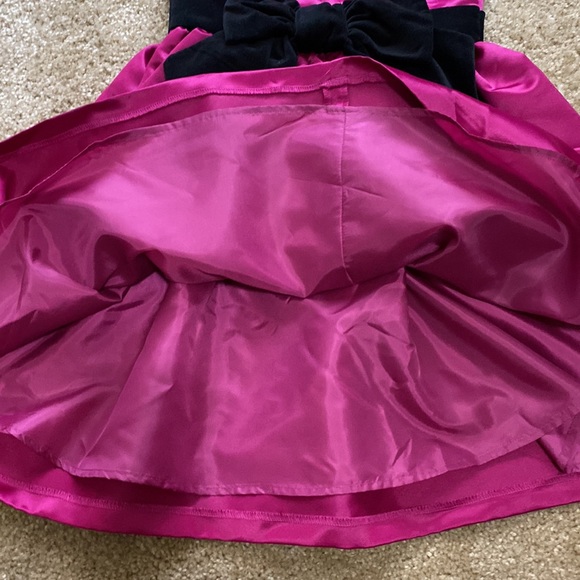 Gymboree Jeweled Special Occasion Dress with Velvet Bow.  Girl’s size 7 - Picture 5 of 5